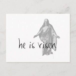 Cartão Postal De Festividades ele ressuscitou jesus cristo páscoa lds mórmons
