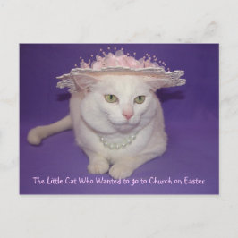 Cartão Postal De Festividades Em sua Páscoa Bonnet