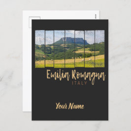 Cartão Postal De Festividades Emilia-Romagna Landscape Itália Vintage Souvenir