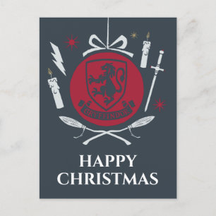 Cartão Postal De Festividades Enfeite Natal GRYFFINDOR™ Gráfico