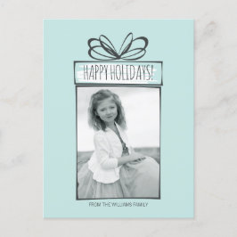 Cartão Postal De Festividades Enfeites de Natal Foto Postal de Férias