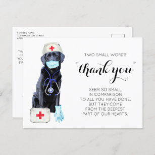 Cartão Postal De Festividades Enfermeiro Bonito Personalizado - Dia de Enfermage