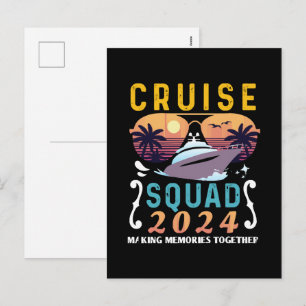 Cartão Postal De Festividades Equipe de Cruzeiro 2024 Grupo de Correspondência d