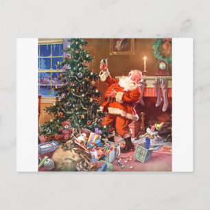 Cartão Postal De Festividades "Era A Noite Antes Do Natal