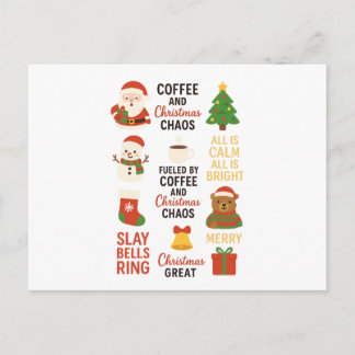 Cartão Postal De Festividades Especial Natal Estético 