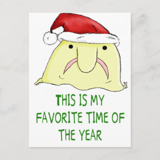 Cartão Postal De Festividades Estação Favorita