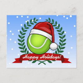 Cartão Postal De Festividades Estilo de Natal - Bola Tênis