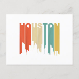 Cartão Postal De Festividades Estilo Houston Texas - Linha do Estilo Houston Tex