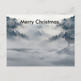 Cartão Postal De Festividades Estou cuidando do feliz cartão de Natal.