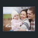 Cartão Postal De Festividades Estrela Feliz de Hanukkah de David Photo Postcards<br><div class="desc">Os cartões postais de fotos de David Holiday e Feliz Hanukkah Star de David Holiday são perfeitos para todos os seus amigos e família neste feriado. Personalize o texto com seu nome de família e o ano e troque a foto por uma foto de seus filhos, animais de estimação ou...</div>