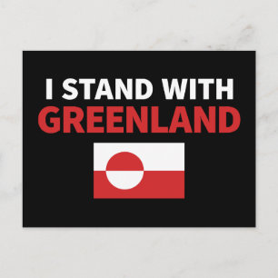 Cartão Postal De Festividades Eu Apoio o Design de Solidariedade Política da Gro