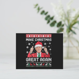 Cartão Postal De Festividades Faça o Excelente de Natal de novo Xmas Engraçado T