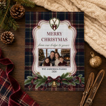 Família Préppy Pós-Eski Foto Natal