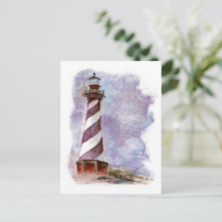 Cartão Postal De Festividades Farol Cape Hatteras