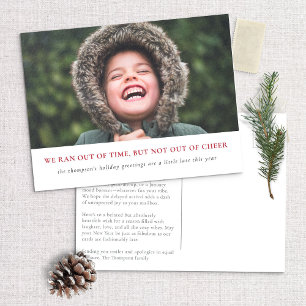 Cartão Postal De Festividades Felicidades De Férias Atrasadas, Saudações Atrasad