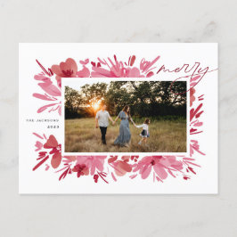 Cartão Postal De Festividades Feliz