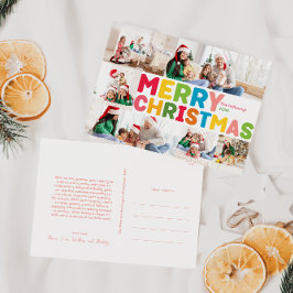 Cartão Postal De Festividades Feliz Ano De Natal Na Revisão 6 Foto