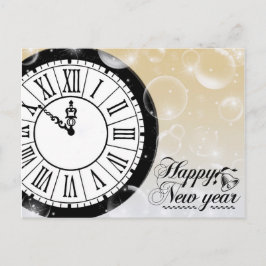 Cartão Postal De Festividades Feliz ano novo