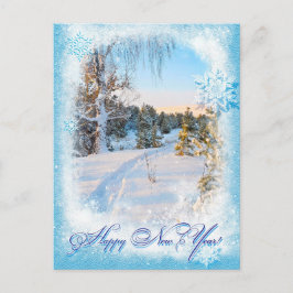 Cartão Postal De Festividades Feliz ano novo