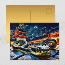 Feliz Ano Novo Chinês, Cobra 2025 HPostC