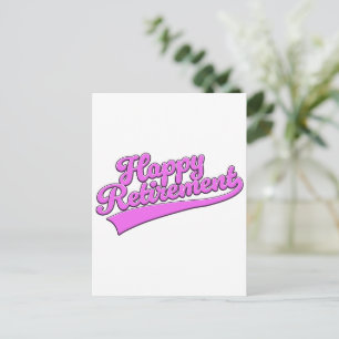 Cartão Postal De Festividades Feliz Aposentadoria