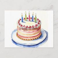 Feliz Cartão de Aniversário