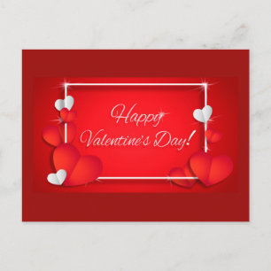Cartão Postal De Festividades feliz dia de os namorados