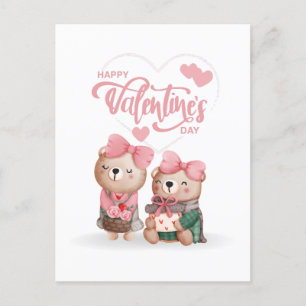 Cartão Postal De Festividades Feliz dia de os namorados 2023 - Imagens de Amor E