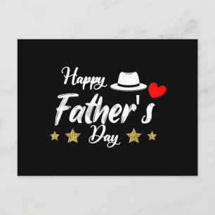 Cartão Postal De Festividades Feliz Dia de os pais 2025 Tshirt para o vovô Pai m