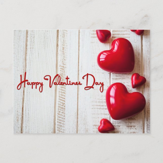 Cartão Postal De Festividades Feliz dia dos namorados (Frente)