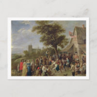 Feliz-Fazer dos camponeses, c.1650 (óleo em