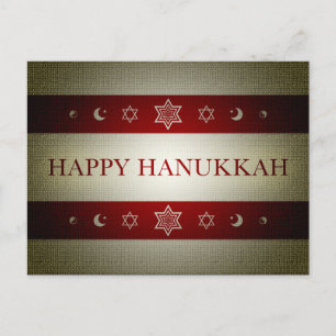 Cartão Postal De Festividades feliz hanuka