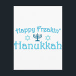 Cartão Postal De Festividades feliz hanukkah<br><div class="desc">Feliz Hanukkah!</div>