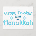 Cartão Postal De Festividades feliz hanukkah<br><div class="desc">Feliz Hanukkah!</div>