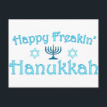 Cartão Postal De Festividades feliz hanukkah<br><div class="desc">Feliz Hanukkah!</div>