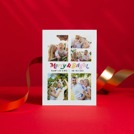 Cartão Postal De Festividades Feliz moderna e cor brilhante Foto 5