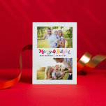 Cartão Postal De Festividades Feliz moderna e cor brilhante Retro 2 Foto<br><div class="desc">Todos nós amamos tradições de feriado, e que melhor maneira de celebrar do que com nosso Cartão-postal de Natal de Retro 2 Foto Moderno, com Feliz e cor brilhante! Este inesquecível cartão postal apresenta feliz e brilho escrito em retrorreflectografia colorida, criando uma estética divertida e moderna. Com ele, você pode...</div>