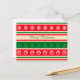 Cartão Postal De Festividades Feliz Natal (Frente/Verso In Situ)