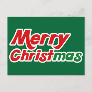 Cartão Postal De Festividades Feliz Natal
