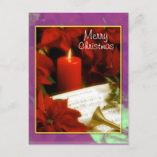 Cartão Postal De Festividades Feliz Natal