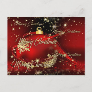 Cartão Postal De Festividades Feliz Natal