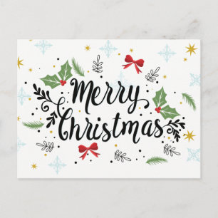 Cartão Postal De Festividades Feliz Natal!