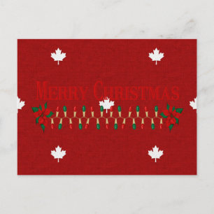 Cartão Postal De Festividades Feliz Natal