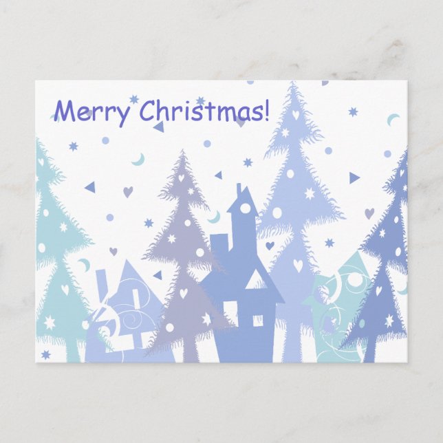 Cartão Postal De Festividades Feliz Natal! (Frente)