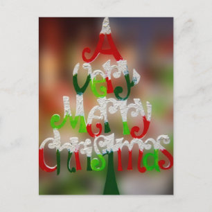 Cartão Postal De Festividades Feliz Natal