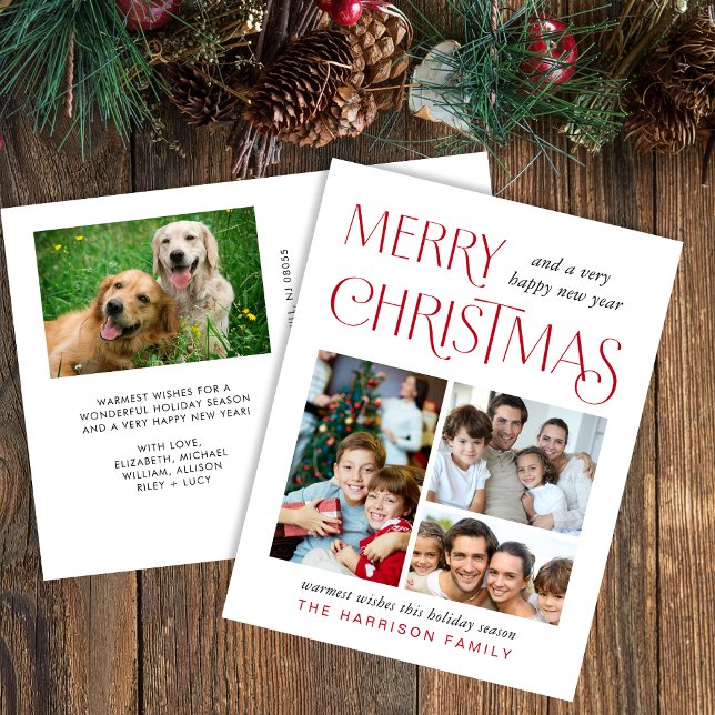 Cartão Postal De Festividades Feliz Natal 4 Foto (Criador carregado)