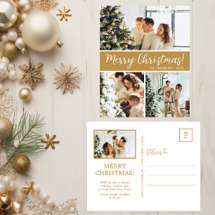 Cartão Postal De Festividades Feliz Natal 4 Foto