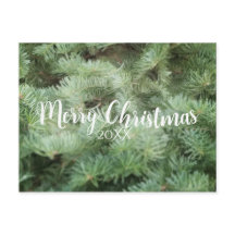 FELIZ NATAL Árvore de Pinheiro Verde Férias