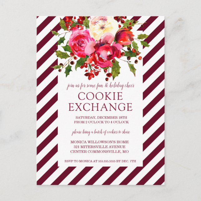 Cartão Postal De Festividades Feliz Natal | Bolsa de Natal (Frente)