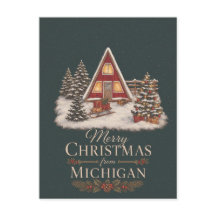 Feliz Natal de Cabana Aconchegante de Michigan